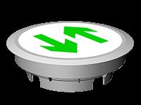 I型地面燈(鋼化玻璃)0.3W